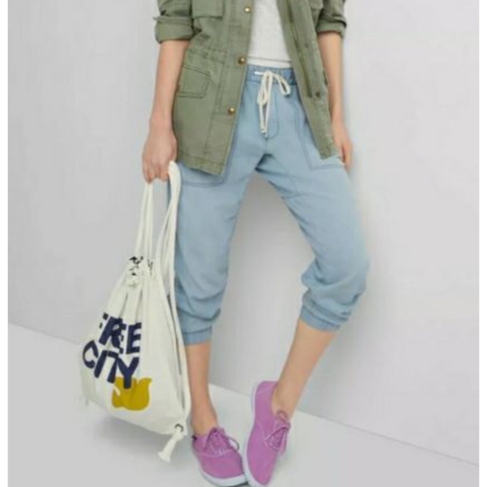 The Gap x FreeCity free city drawstring drop crouch paints xxl